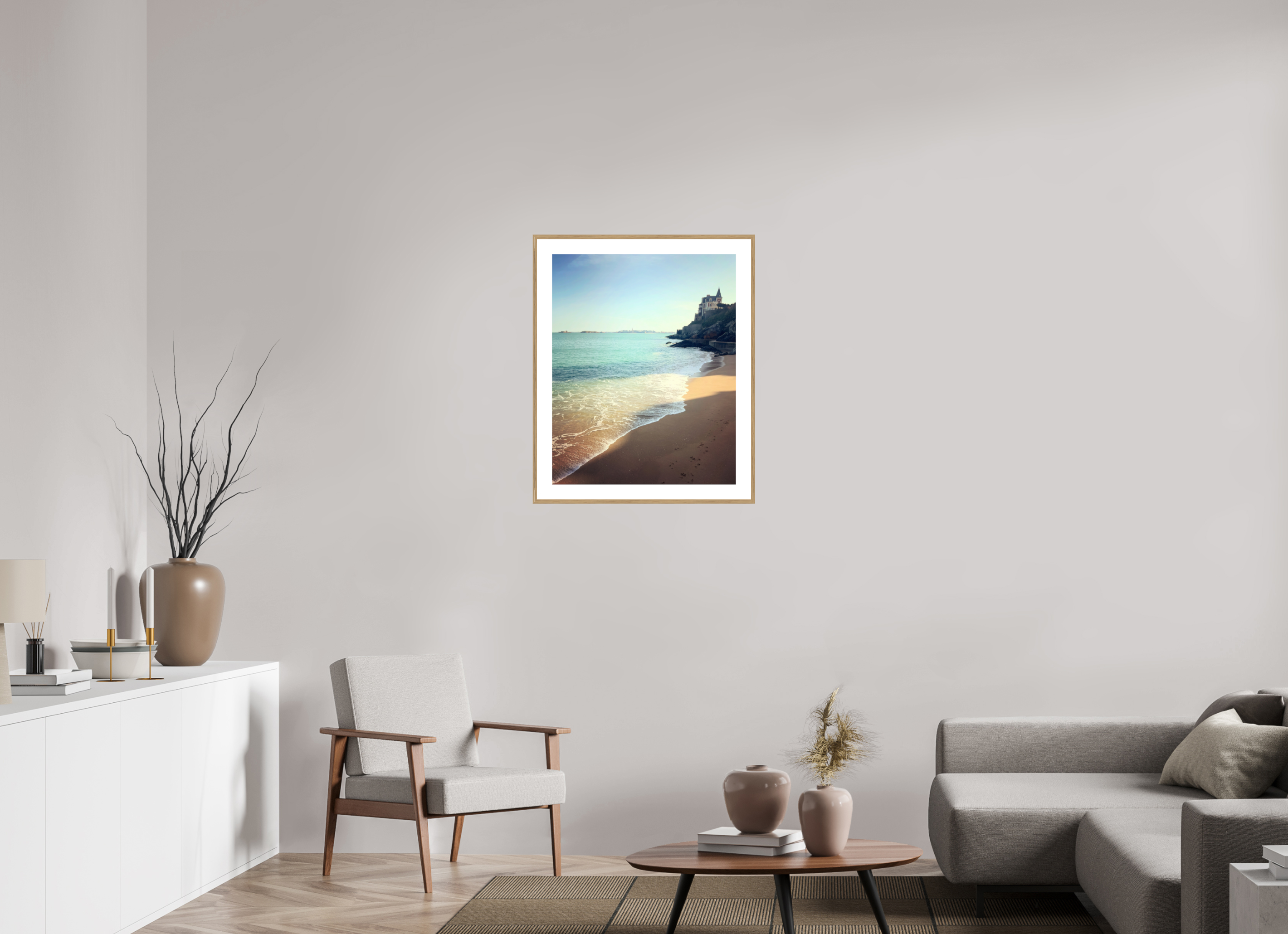 60 x 75 cm, Bois+passe 108