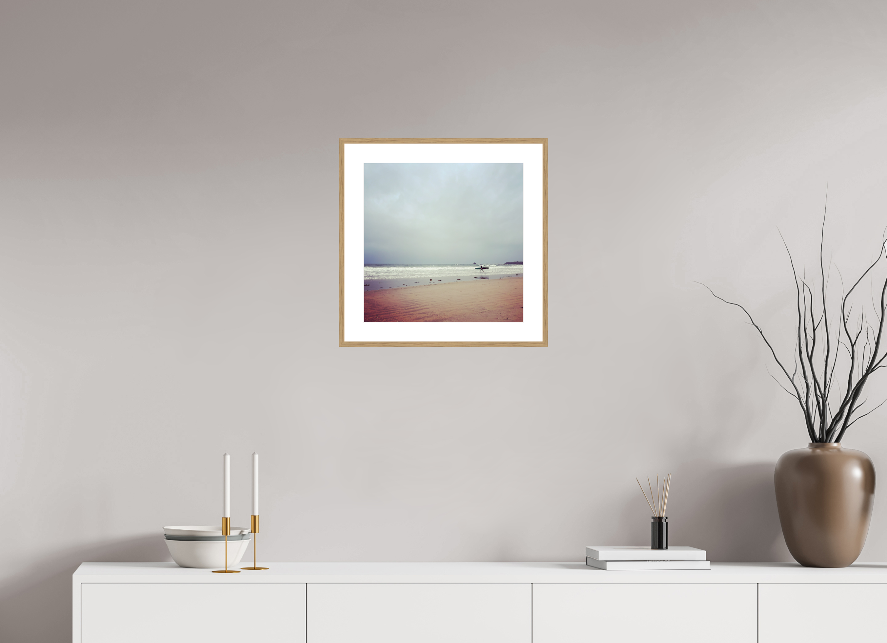 40 x 40 cm, Bois+passe 109