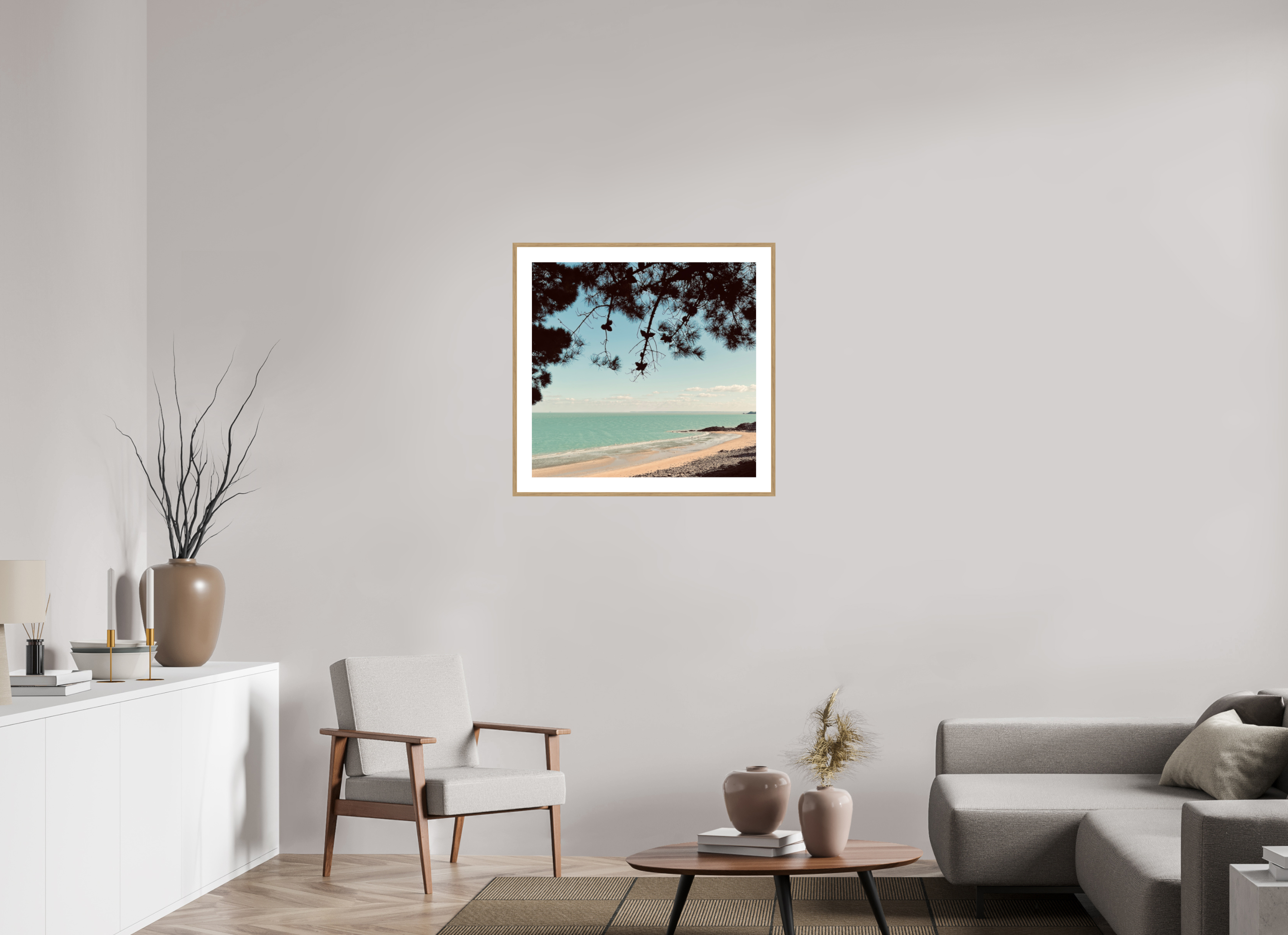 73 x 70 cm, Bois+passe 110