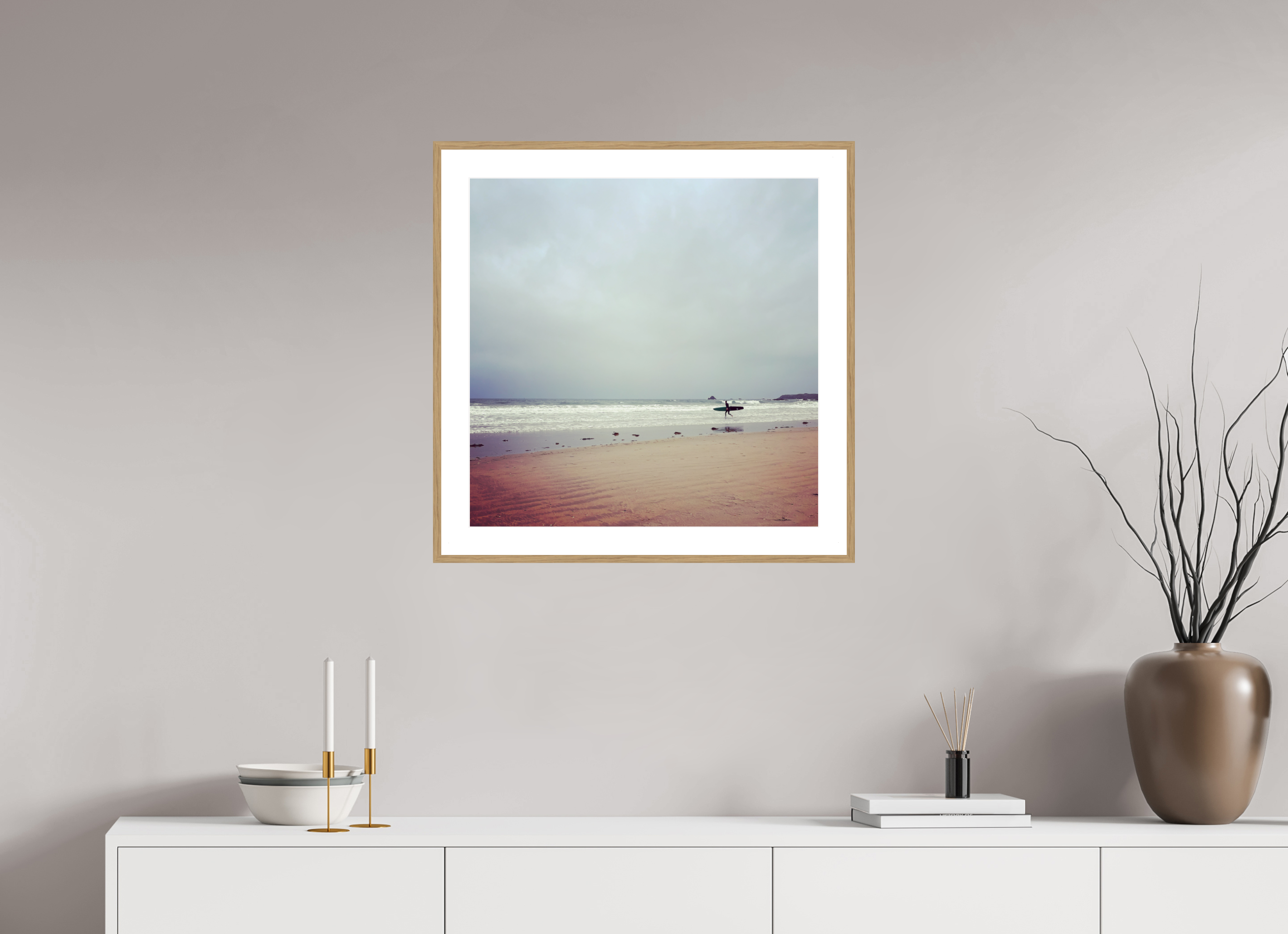 60 x 60 cm, Bois+passe 109
