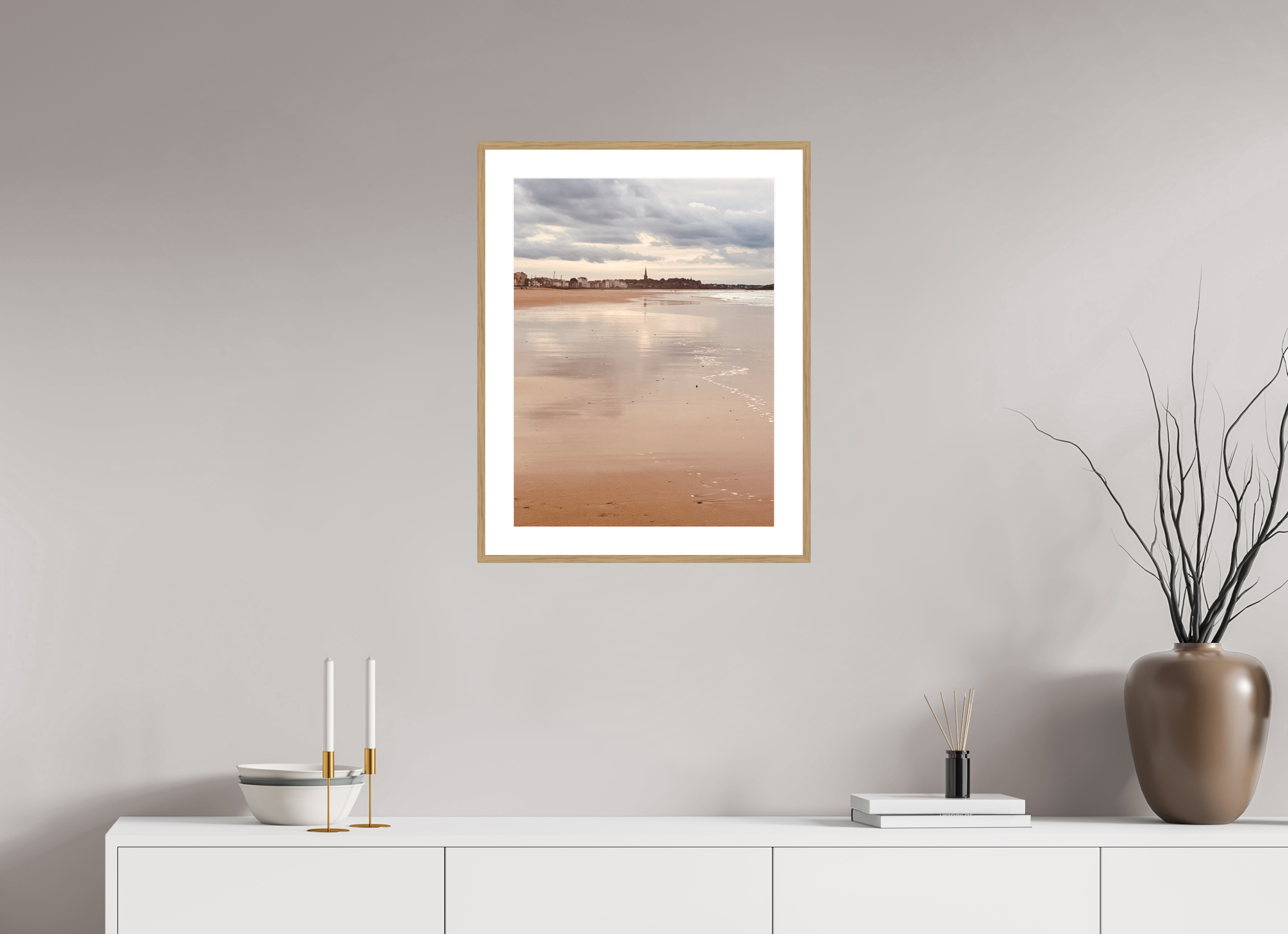 45 x 60 cm, Bois+passe 103